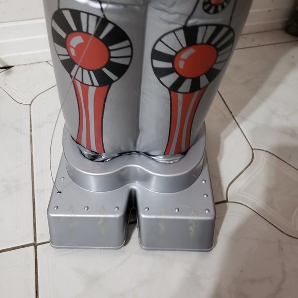 Vintage Starman 80 Inflatable Robot Radio Controlled Toy 1970's Tested In Box - Picture 11 of 16